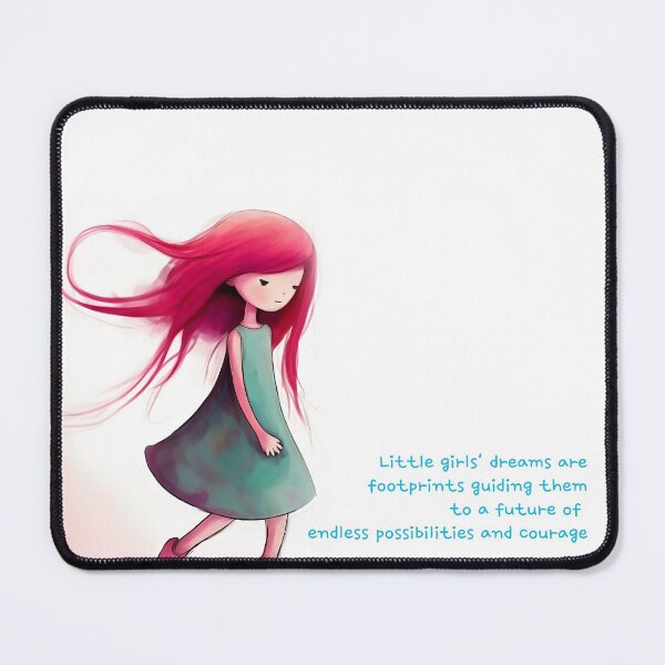 Item preview, Empowering Little Girls through Dreams designed and sold by HibouMagique.