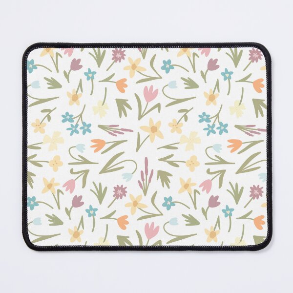 Item preview, Soft spring floral pattern designed and sold by ImagineKaye.