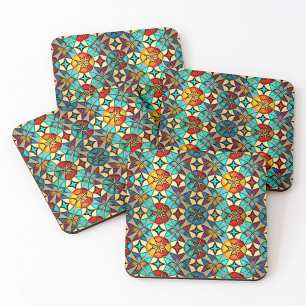 Item preview, Arabic Colourfull Seamless Pattern  designed and sold by Eolithic.