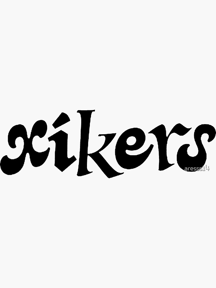 "Xikers logo" Stickerundefined by aresss14 | Redbubble