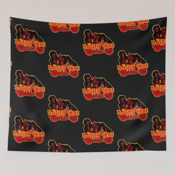 Item preview, californian 80s glam metal Motley designed and sold by MetalSatyrShop.