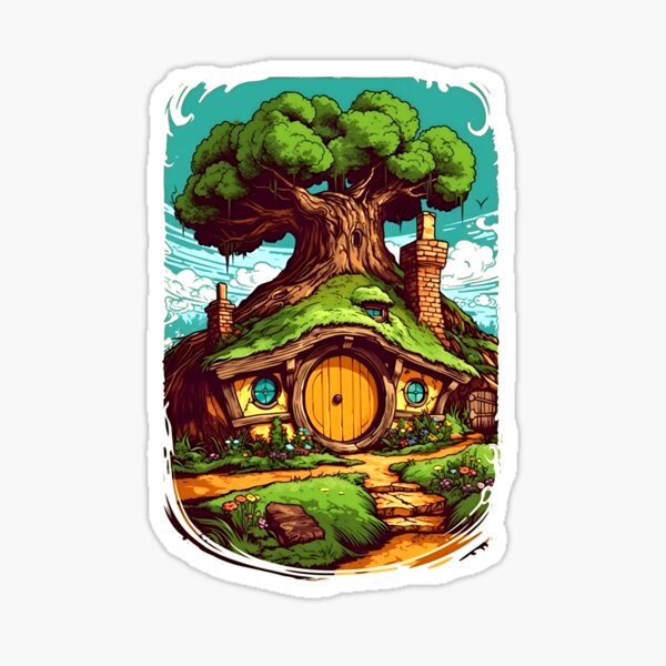 Item preview, Round Door - Halfling Sanctuary - Fantasy designed and sold by Fenay Designs.
