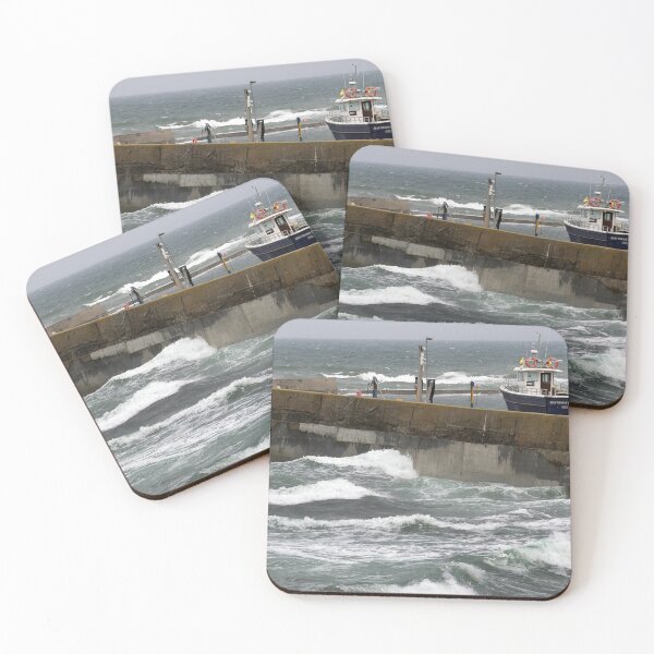 Item preview, Rough seas at Seahouses, Northumberland, UK designed and sold by Richard Flint.
