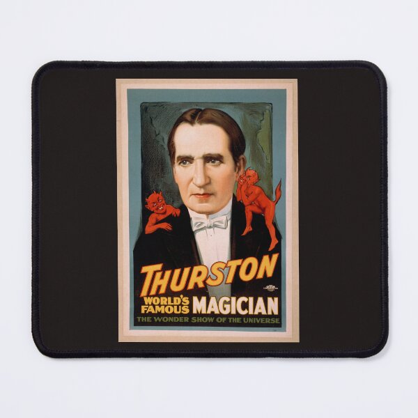Item preview, Thurston the great magician the wonder show of the universe vintage poster art. designed and sold by paulo silveira.