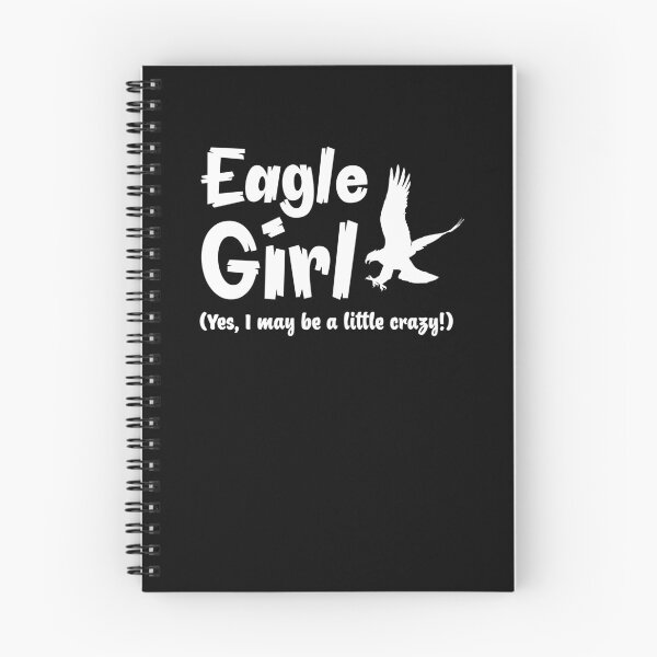 Item preview, Eagle girl (Yes, I may be a little crazy) designed and sold by jazzydevil.