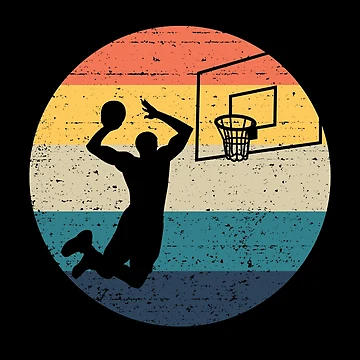 Vorschaubild zum Design Dunk Basketball Player Slam Dunk Retro Basketball Dunk Gear von DynamicDesign