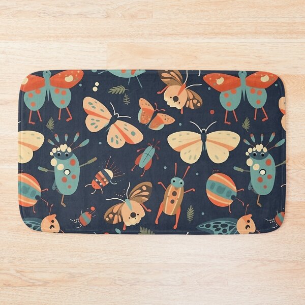 Item preview, Buzzing Buddies: Adorable Cartoon Insects designed and sold by child-of-nature.