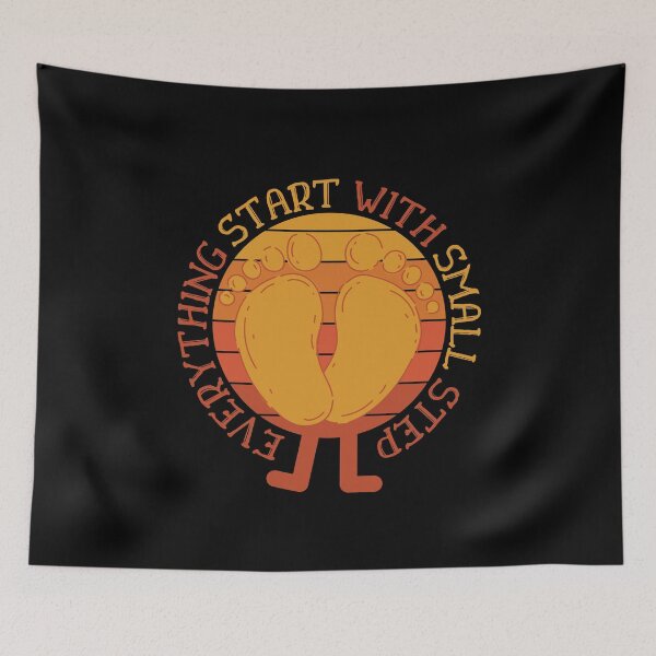 Item preview, Everything Start With Small Step designed and sold by designerpriti.