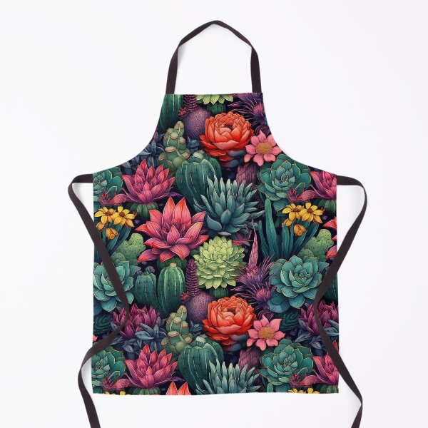 Item preview, Succulents and cacti pattern designed and sold by BloodRubyz.