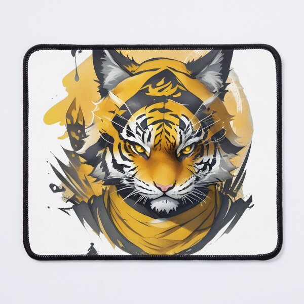 Item preview, Intriguing Ninja Tiger: Shadows of Stealth and Strength designed and sold by Ceemko's Vintage Corner.