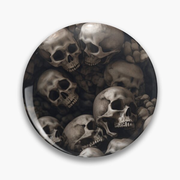 Item preview, Piles of Skulls designed and sold by HauntedMammoth.