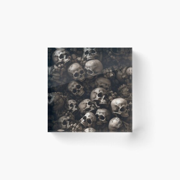 Item preview, Piles of Skulls designed and sold by HauntedMammoth.