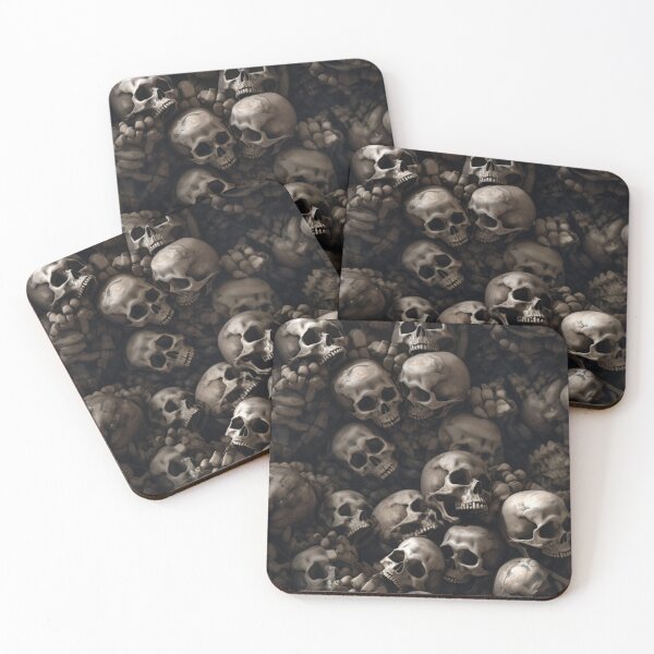 Item preview, Piles of Skulls designed and sold by HauntedMammoth.