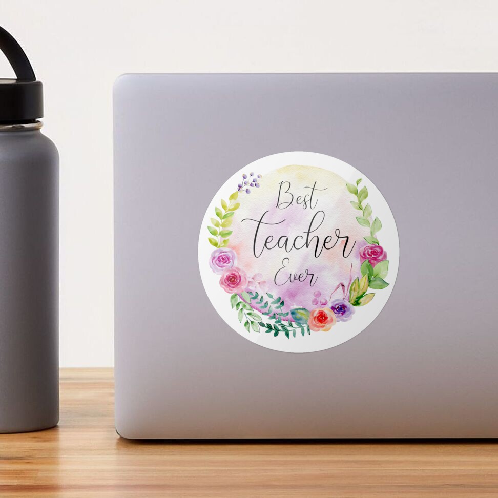 Most Loved Teacher Sticker – A Touch of Whimsy Designs