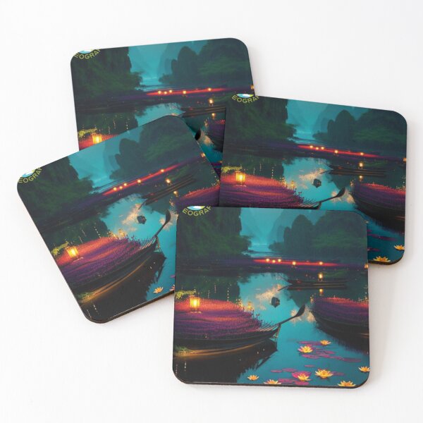 Item preview, Lotus Serenade: Ninh Binh's Enchanting Landscape designed and sold by CreateUniverse.