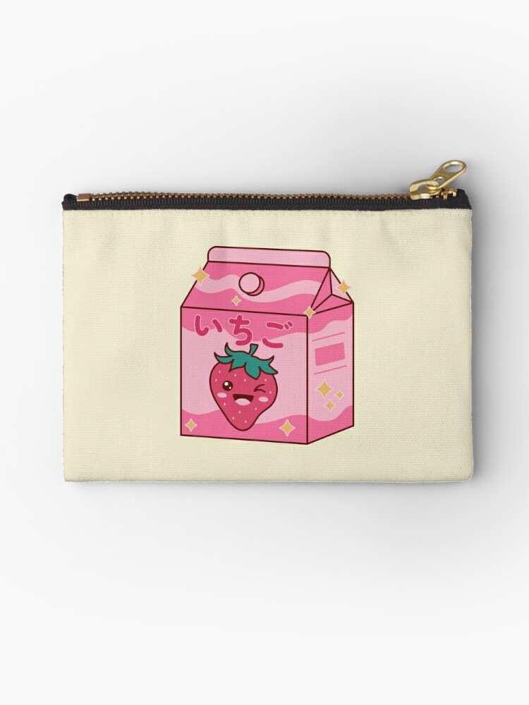 Kawaii Cute Character Square Coin Zipper Pouch Pad Pouch 