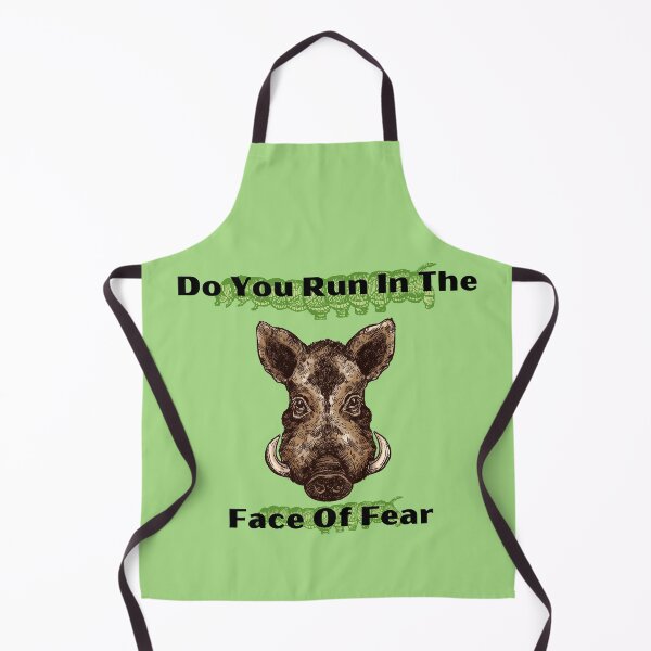 Item preview, You Should Run Wild Boar designed and sold by MaieBearArt.