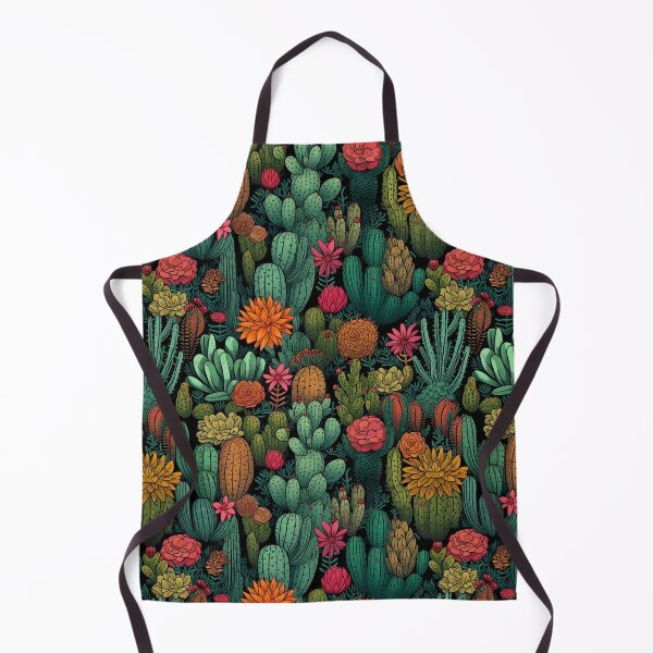 Item preview, Succulents and cacti pattern designed and sold by BloodRubyz.
