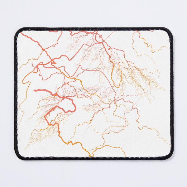 Item preview, Red Orange Lightning designed and sold by seeitknowit.