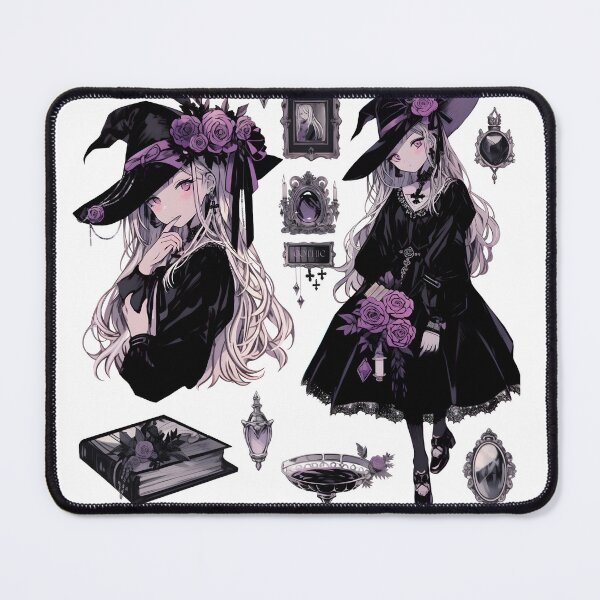 Item preview, Gothic Purple Witch Moodboard Set designed and sold by Lialightart.