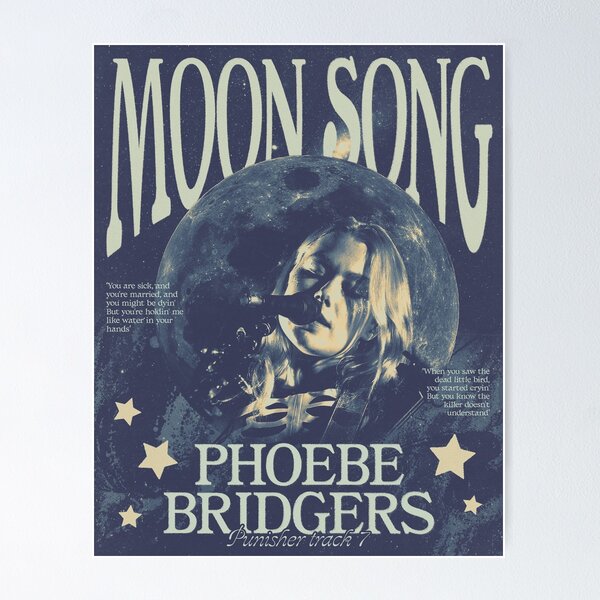 Artikel-Vorschau von Phoebe Bridgers Mondlied, designt und verkauft von Luca de Bruin.