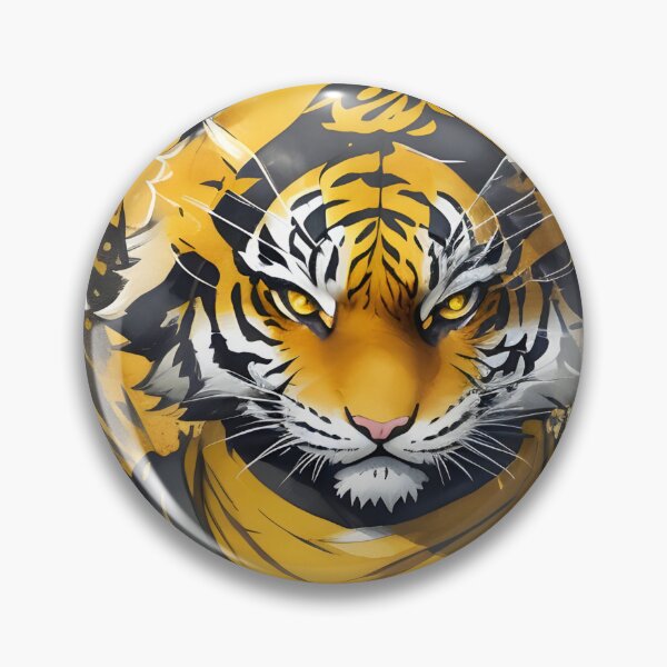 Item preview, Intriguing Ninja Tiger: Shadows of Stealth and Strength designed and sold by Ceemko's Vintage Corner.