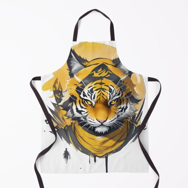 Item preview, Intriguing Ninja Tiger: Shadows of Stealth and Strength designed and sold by Ceemko's Vintage Corner.