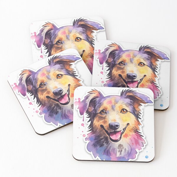 Item preview, Watercolor Funny Dog designed and sold by WonderArtUK.
