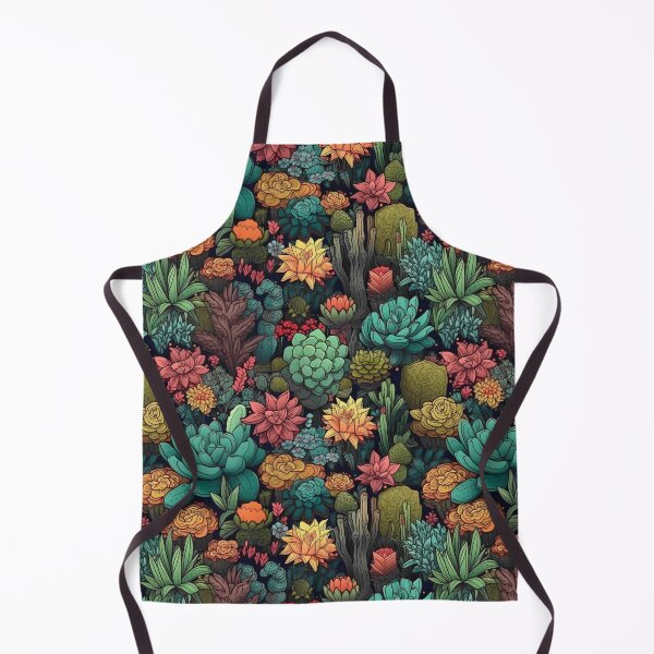 Item preview, Succulents and cacti pattern designed and sold by BloodRubyz.