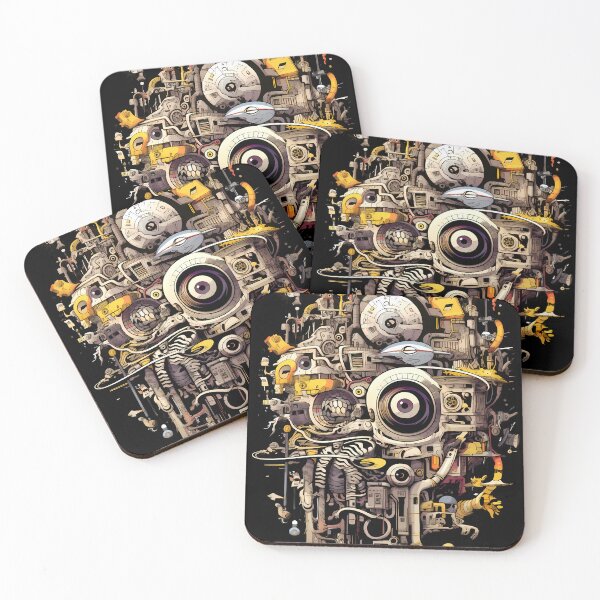 Item preview, Gadgetpunk Gaze: The Abstract Mind's Eye designed and sold by NeuralVerve.