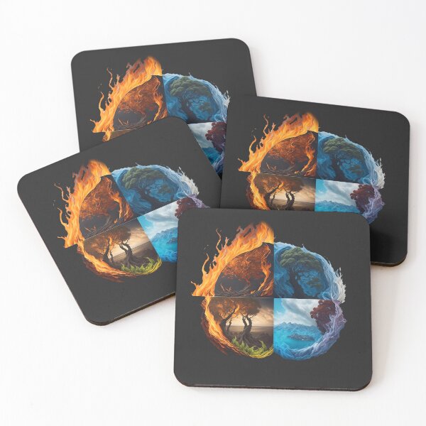 Item preview, Four elements of nature designed and sold by Dr-Kane.