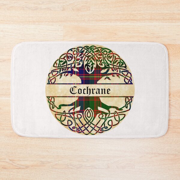 Item preview, Cochrane Tree of Life Clan Scottish Surname tartan designed and sold by BagTown Clans.