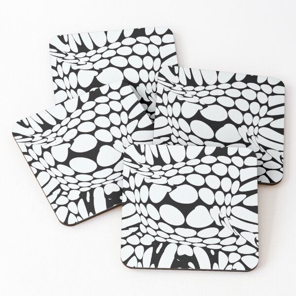 Item preview, Distorted Bubbles in Black and White designed and sold by Trevor Hirst.