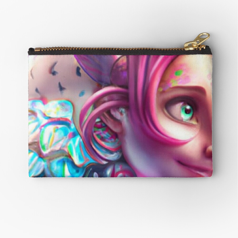 Groovy Girl Python Zipper Wallet