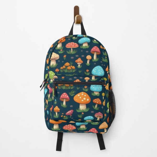 Item preview, Colorful Mushroom Pattern designed and sold by Fungal-Art.