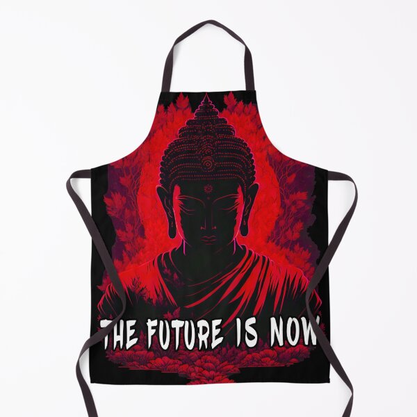 Item preview, The future is now buddha designed and sold by ZenStickConcept.