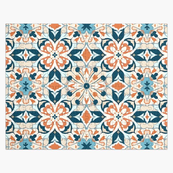 Moroccan Tile Pattern Jigsaw Puzzle