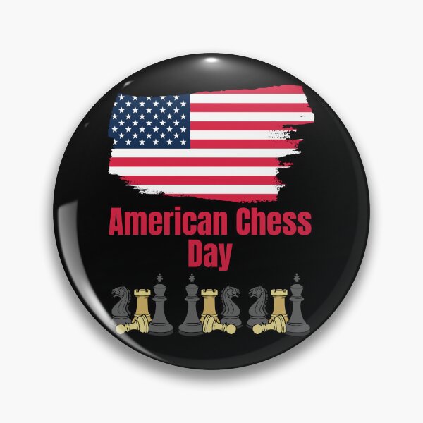 Artikelvorschau, American Chess Day entworfen und verkauft von Simo0455.