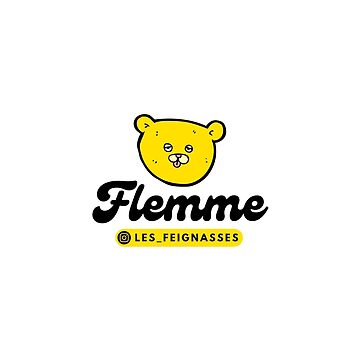 Artwork thumbnail, Les Lazy Stickers - Black by Feignasses