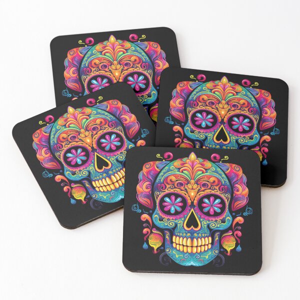 Artikelvorschau, Mexican Sugar Skull #12 entworfen und verkauft von CoutureCrypt.