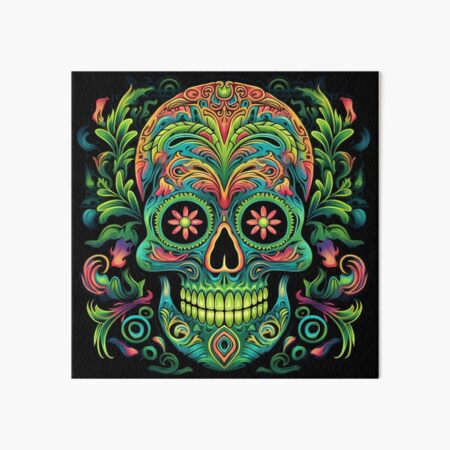 Mexican Sugar Skull #19 | Art Board Print