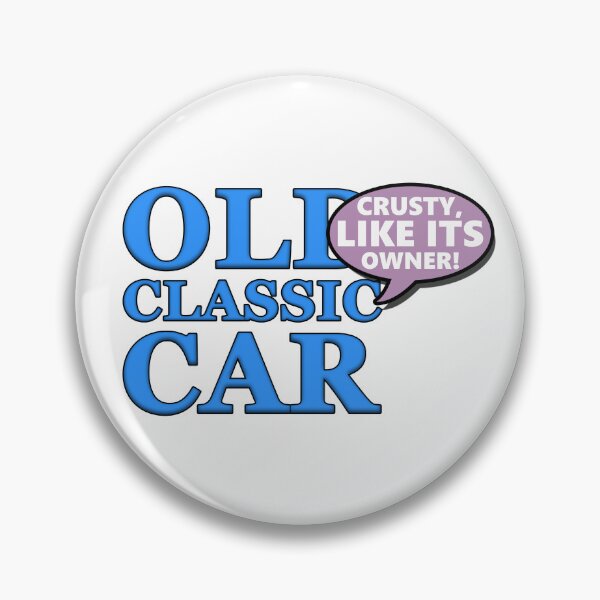 Item preview, CRUSTY, LIKE ITS OWNER (transparent background) designed and sold by OldClassicCar.