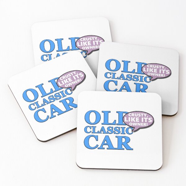 Item preview, CRUSTY, LIKE ITS OWNER (transparent background) designed and sold by OldClassicCar.