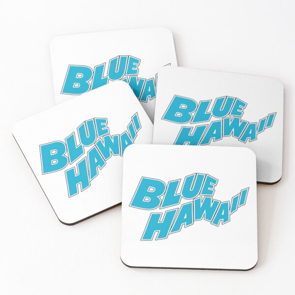 Aperçu de l'œuvre Bobby Ray Blue Hawaï Agent Elvis créée et vendue par MayburyProject.