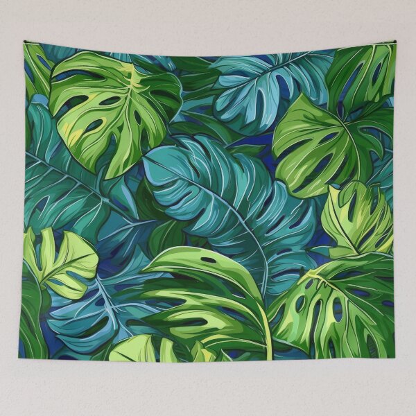 Item preview, variegated monstera pattern designed and sold by BloodRubyz.