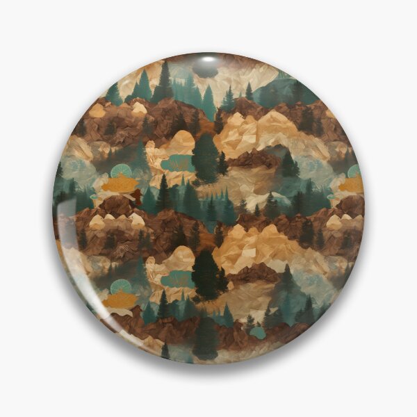 Item preview, Breathtaking Bryce Canyon Pattern | Vintage Nature Artistry Unveiled designed and sold by Retro-ArtDeco.