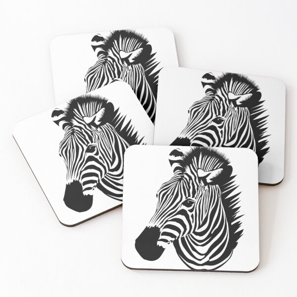 Item preview, Zebra Head Sticker designed and sold by Dark-Matter02.