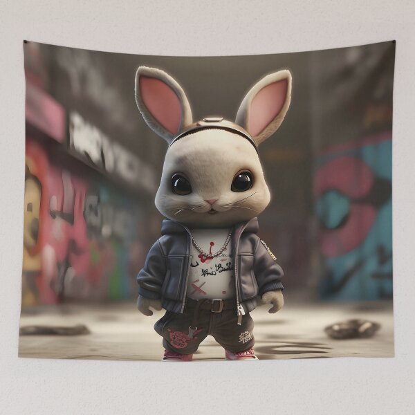 Item preview, Not Bad Bunny designed and sold by Monkey-Bar.