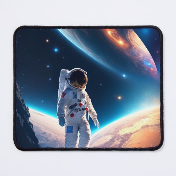 Item preview, Embrace the Cosmic Journey with Spaceman-themed Essentials designed and sold by Grim000.