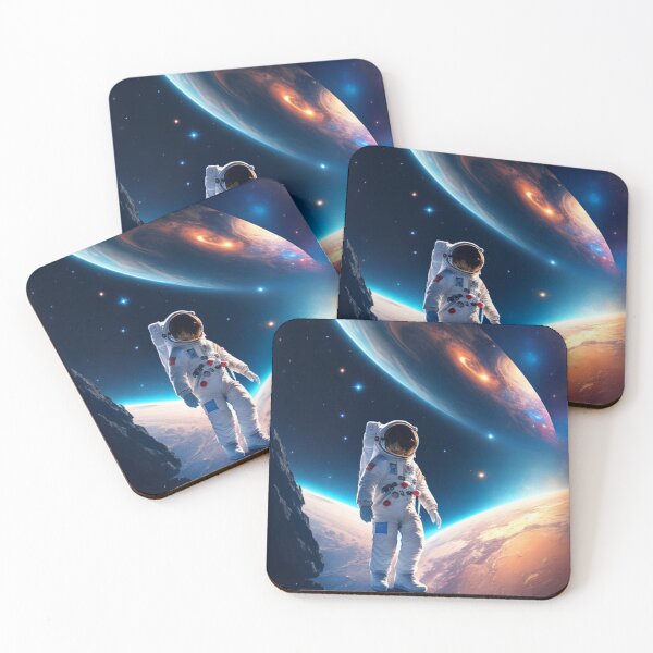 Item preview, Embrace the Cosmic Journey with Spaceman-themed Essentials designed and sold by Grim000.